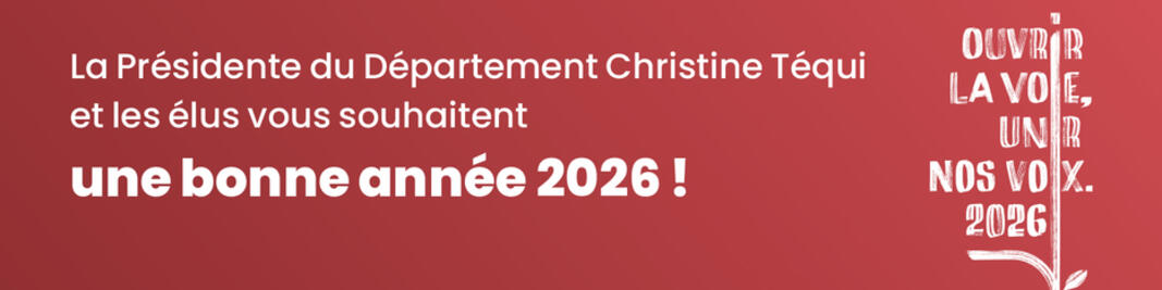 INVITATION | Cérémonie des voeux de la Présidente du Département de l'Ariège