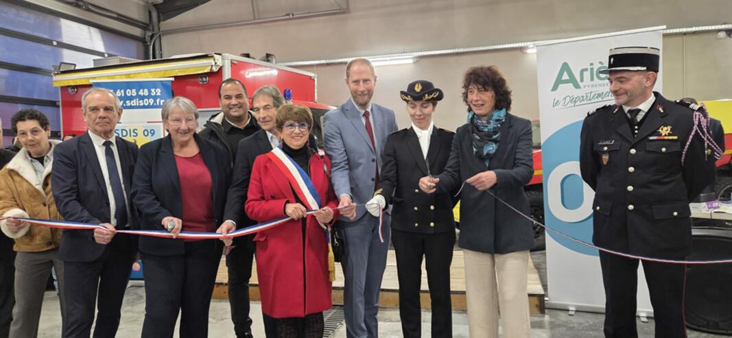 SDIS | La nouvelle caserne de pompiers de Varilhes inaugurée !