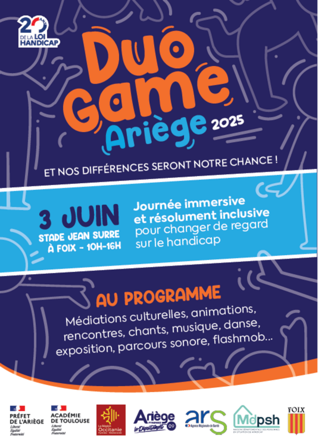 SOLIDARITÉS DÉPARTEMENTALES | Duo game 2025, et nos différences seront notre chance ! SOLIDARITÉS DÉPARTEMENTALES | Duo game 2025, et nos différences seront notre chance !