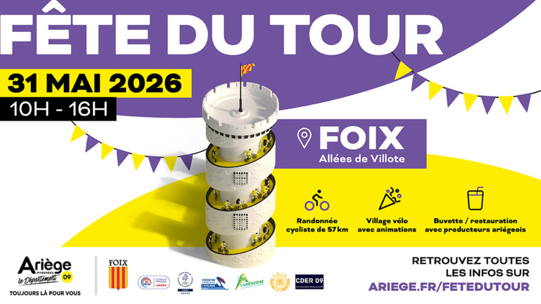 TOUR DE FRANCE | En attendant l'arrivée, la fête du Tour s'invite à Foix !