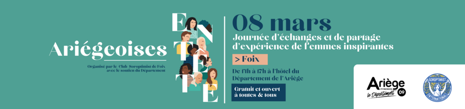 INVITATION | ARIÉGEOISES EN TÊTE - RENCONTRE DE FEMMES INSPIRANTES 