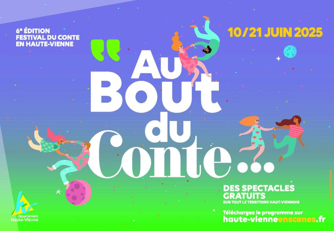 Invitation presse : présentation du festival Au bout du conte 2025 Invitation presse : présentation du festival Au bout du conte 2025