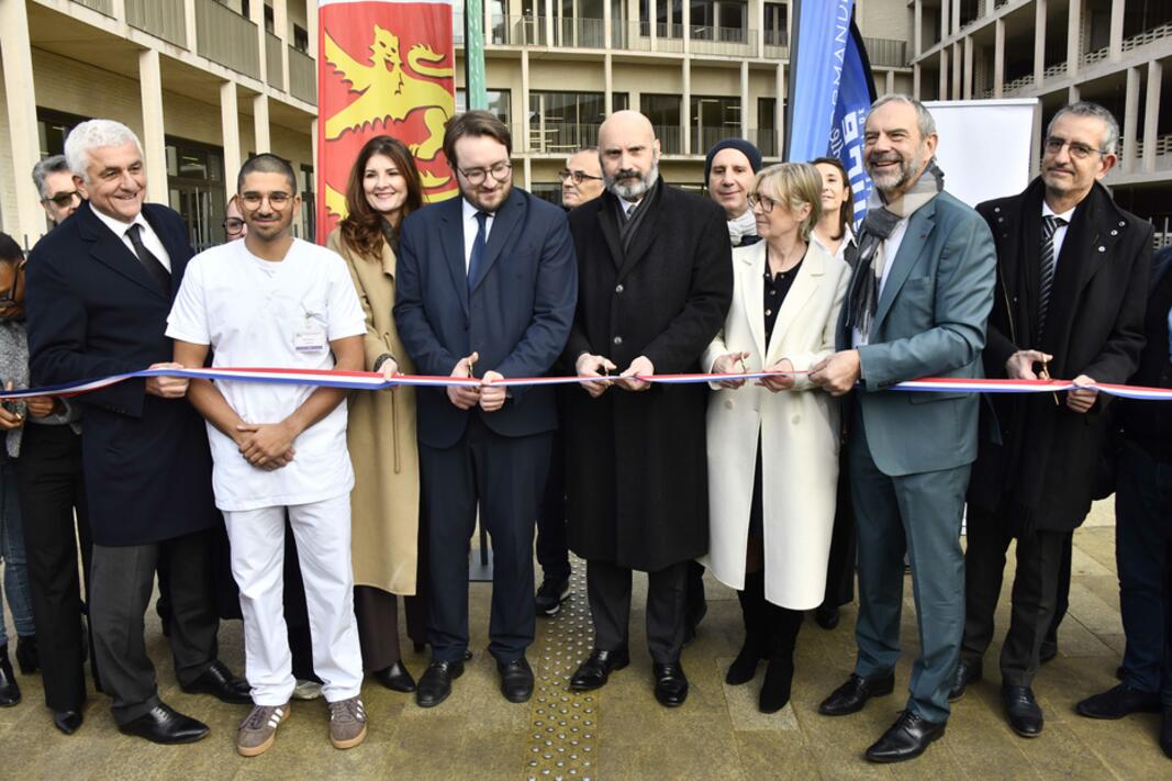 inauguration - nouvel Institut de Formation Paramédicale de l'Eure - 19 décembre 2025 - Saint-Louis - Évreux - Évreux Portes de Normandie - Rég...