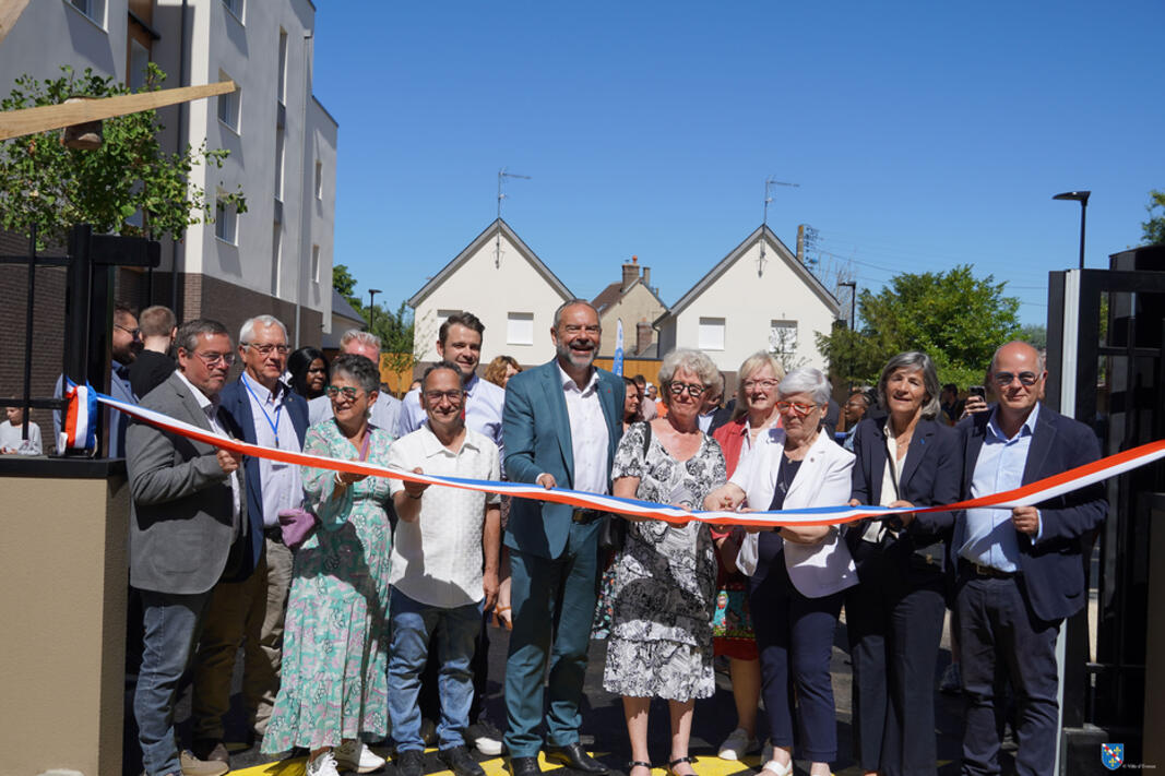 DP - résidence intergénérationnelle et inclusive Djougou - partenariats - inauguration - 24 06 2025 - Évreux - Évreux Portes de Normandie