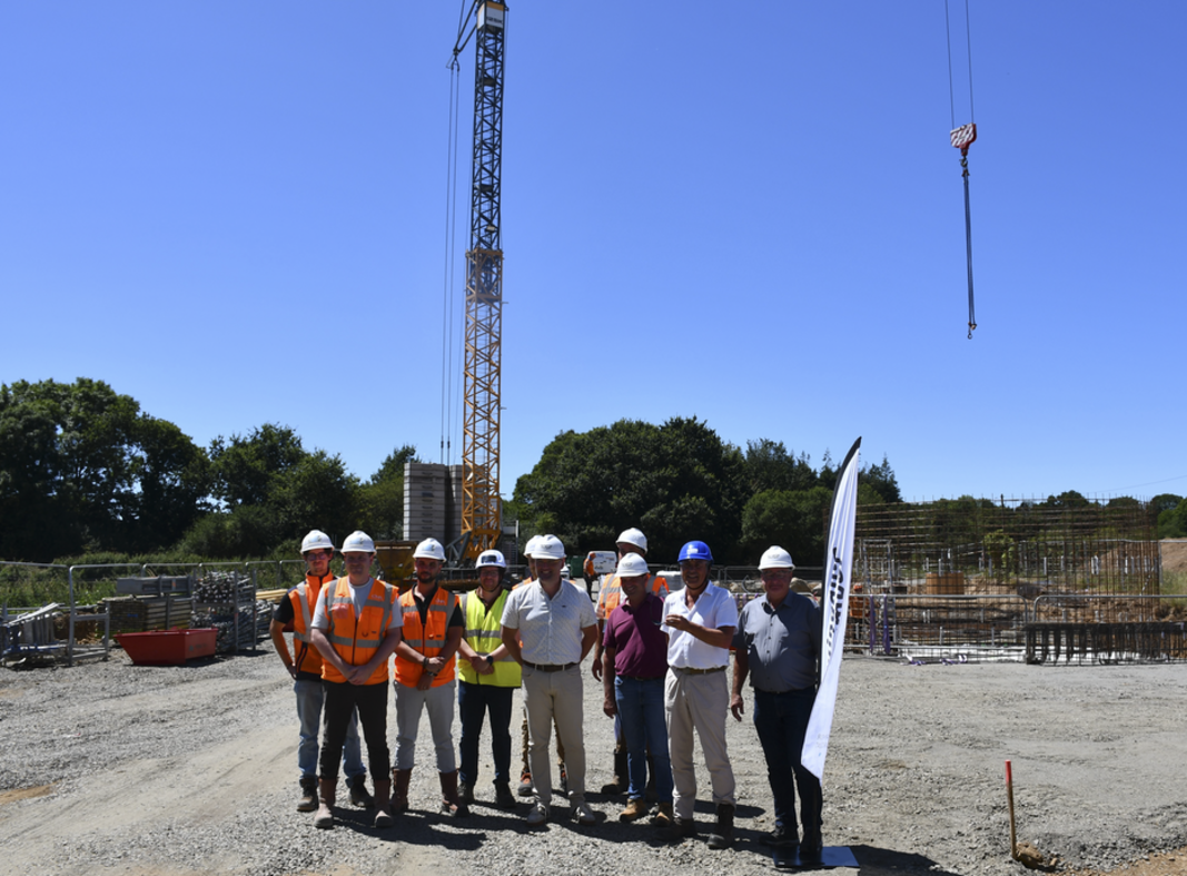 Lancement des travaux à la STEP de SAINT-CLET
