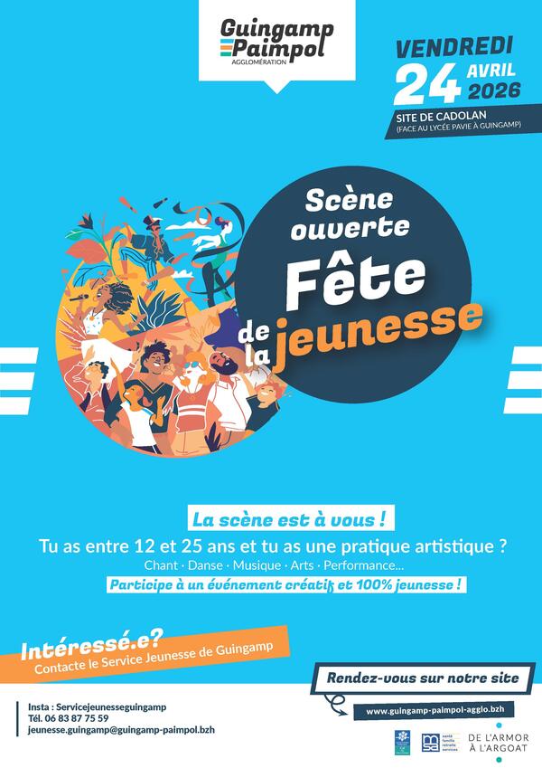  Scène ouverte pour la Fête de la jeunesse !