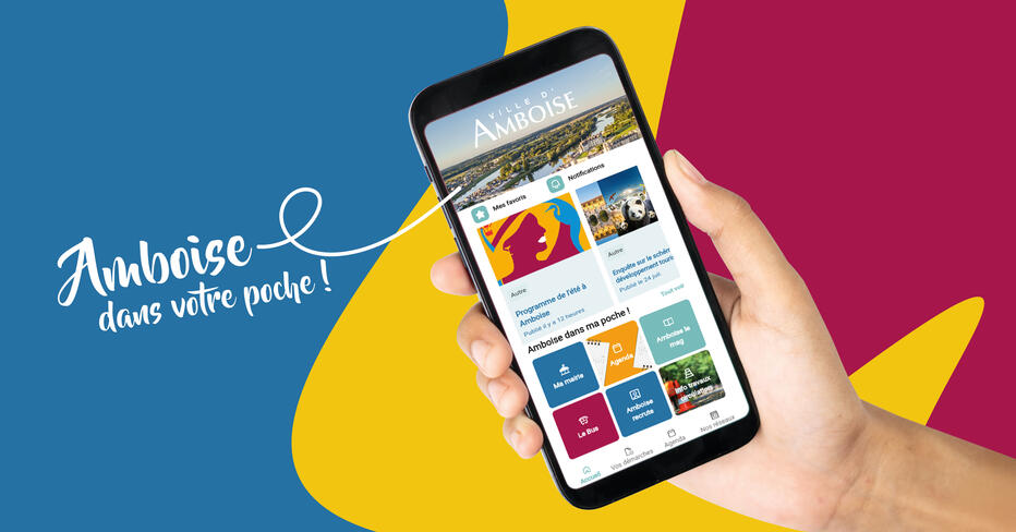La Ville d'Amboise lance son application !