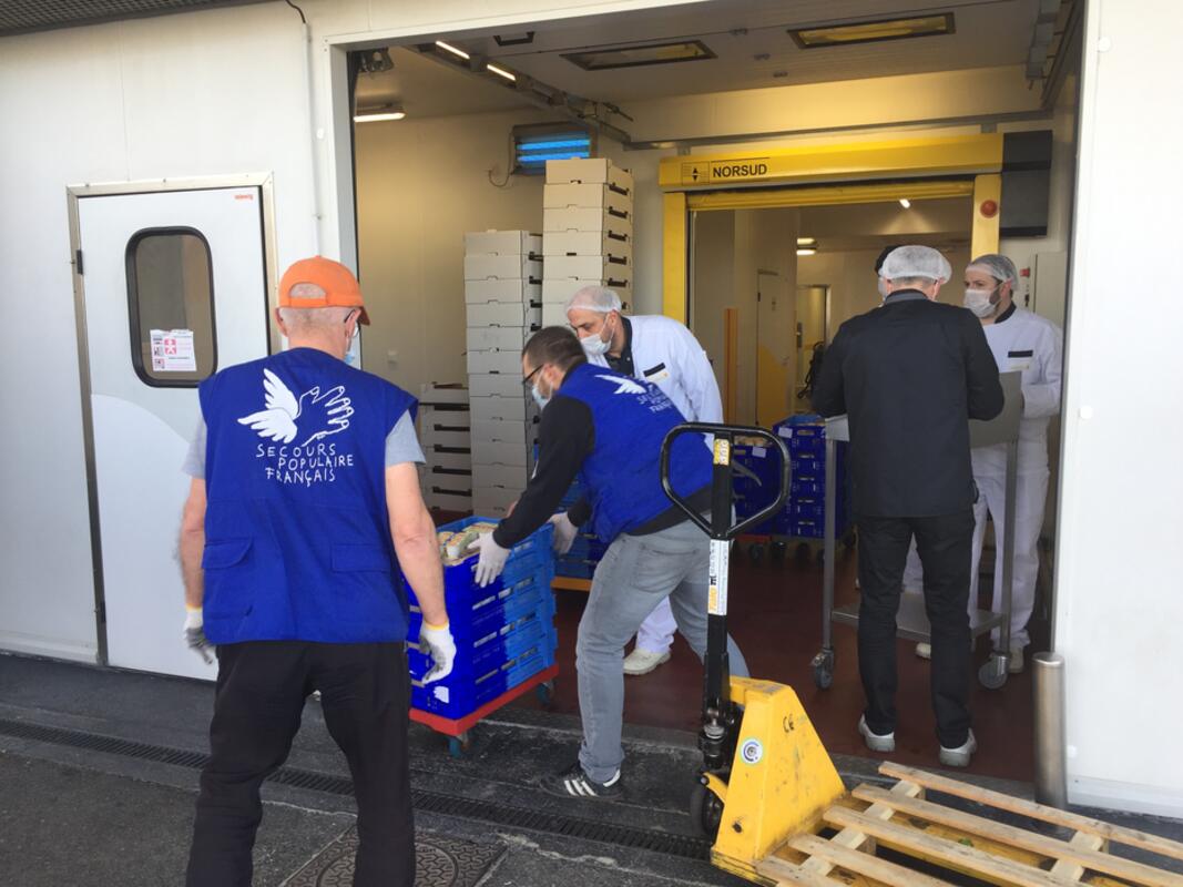 288 kilos de denrées alimentaires pour le Secours populaire de Colomiers 288 kilos de denrées alimentaires pour le Secours populaire de Colomiers