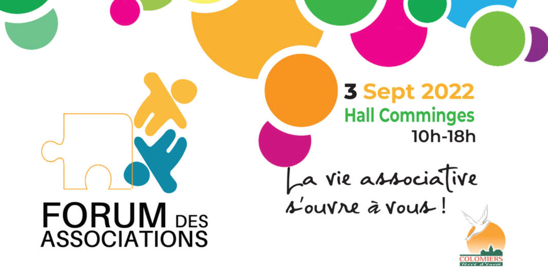 119 associations attendues au Forum du 3 septembre 2022 119 associations attendues au Forum du 3 septembre 2022