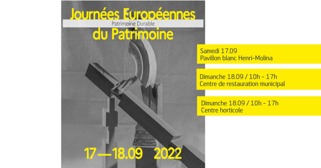 Journées européennes du patrimoine : les coulisses des équipements publics Journées européennes du patrimoine : les coulisses des équipements publics