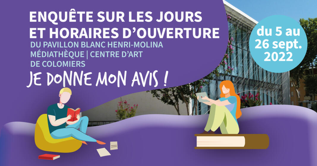 Pavillon blanc Henri-Molina : enquête sur les horaires et extension de la gratuité Pavillon blanc Henri-Molina : enquête sur les horaires et extension de la gratuité