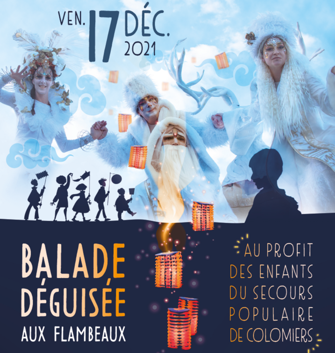 Un spectacle de rue et une balade aux flambeaux Un spectacle de rue et une balade aux flambeaux
