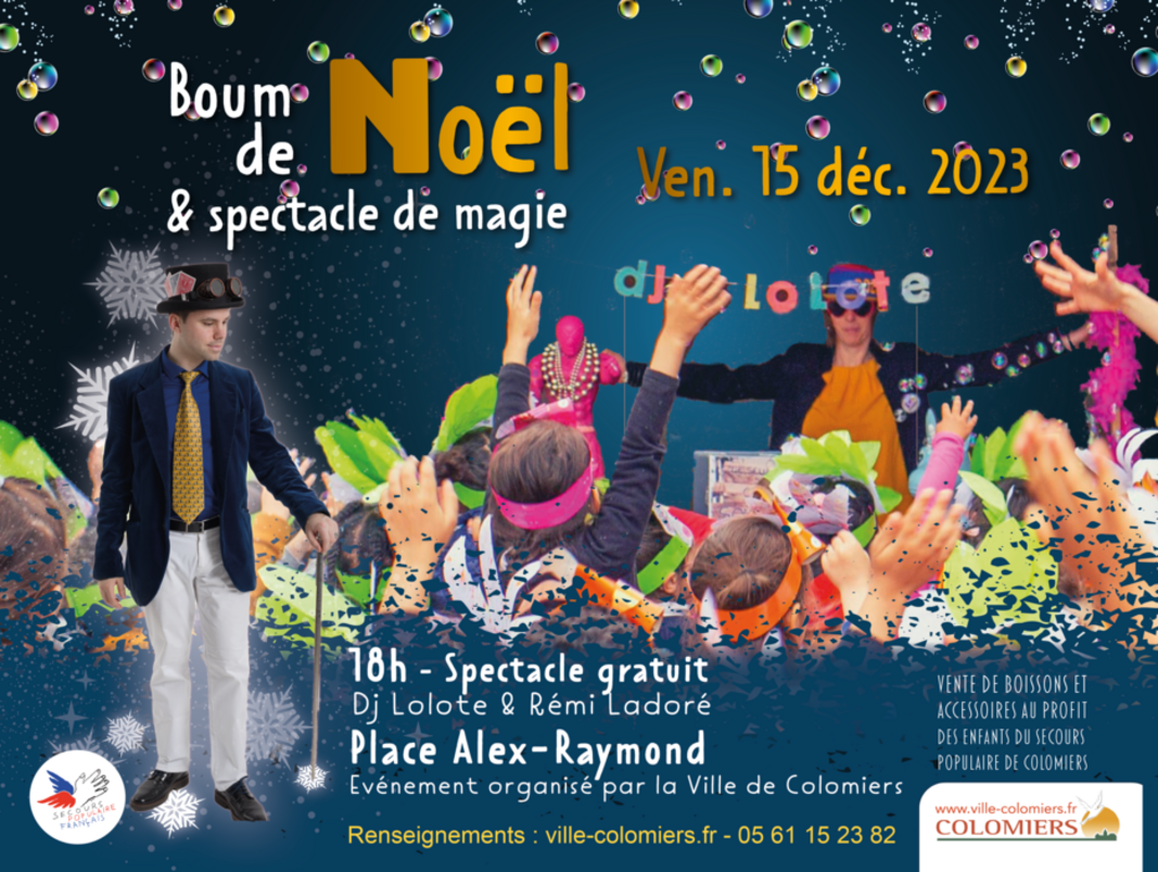 Agenda : un Noël sous le signe de la magie et de la solidarité à Colomiers Agenda : un Noël sous le signe de la magie et de la solidarité à Colomiers