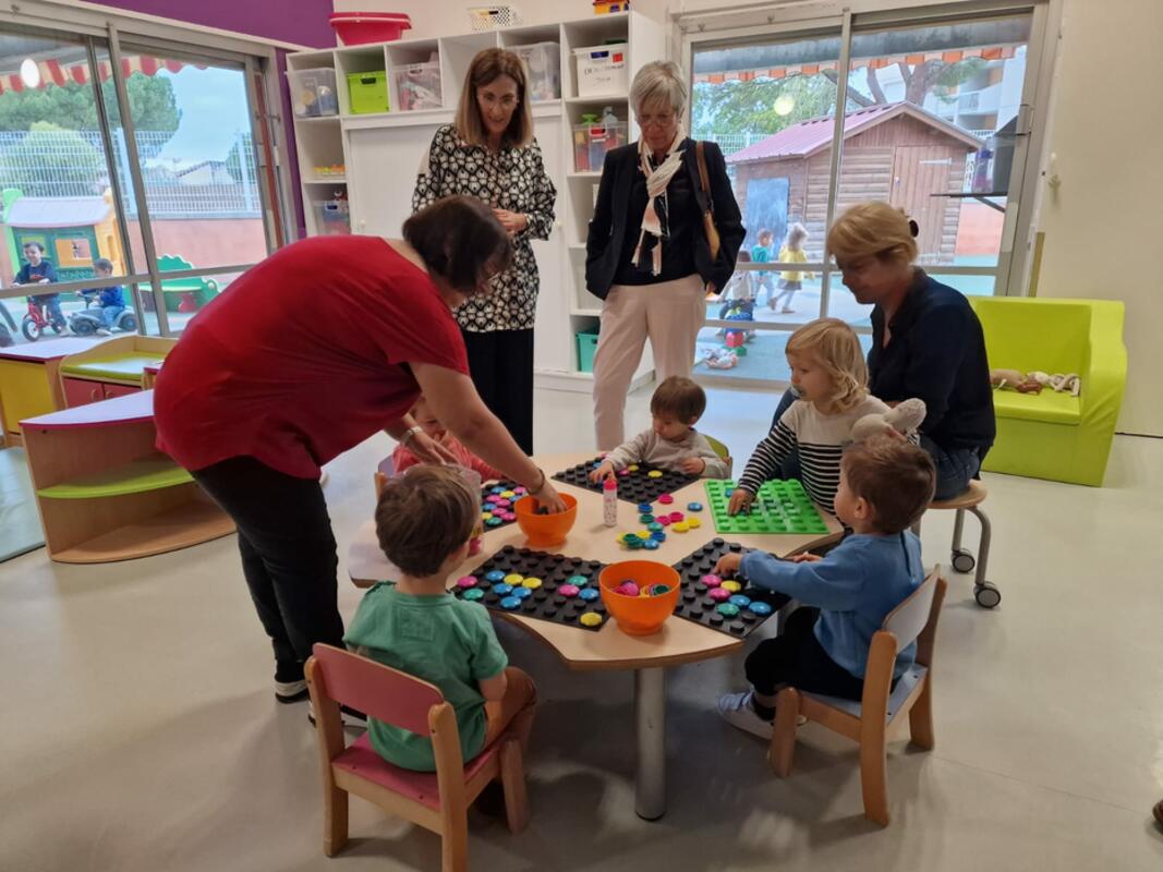 Plus de 400 enfants de 0 à 3 ans accueillis dans les crèches municipales Plus de 400 enfants de 0 à 3 ans accueillis dans les crèches municipales