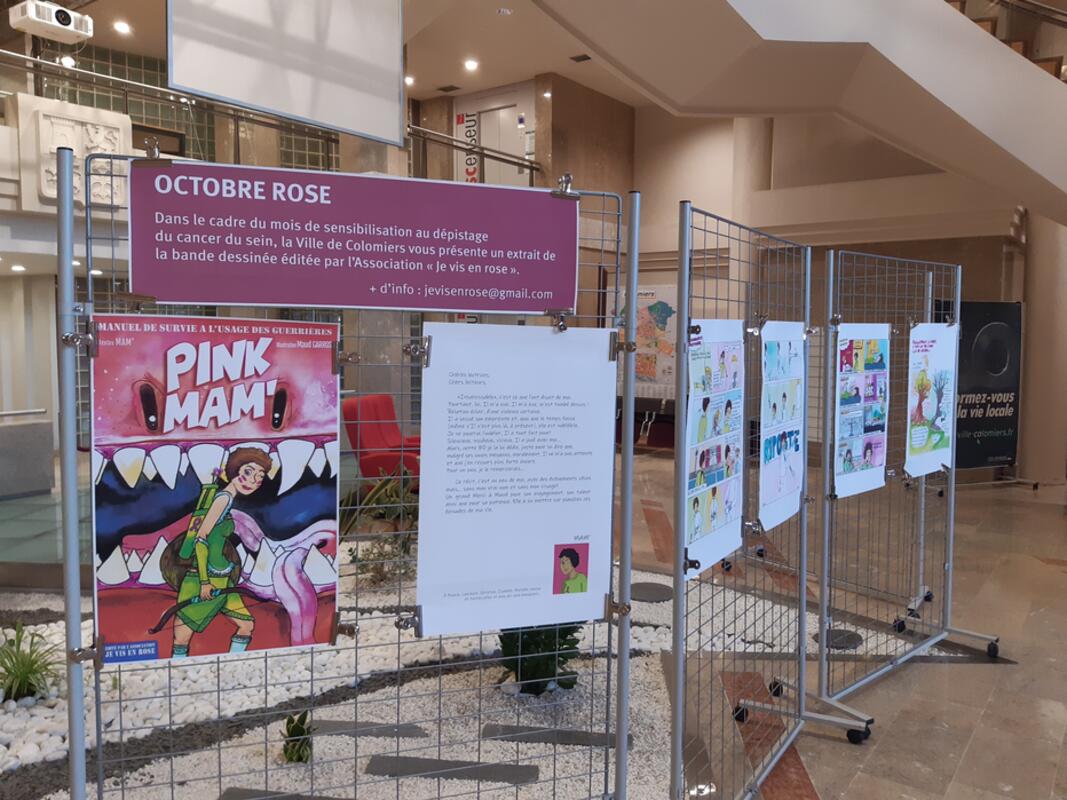 Octobre rose : une bande dessinée made in Colomiers ! Octobre rose : une bande dessinée made in Colomiers !