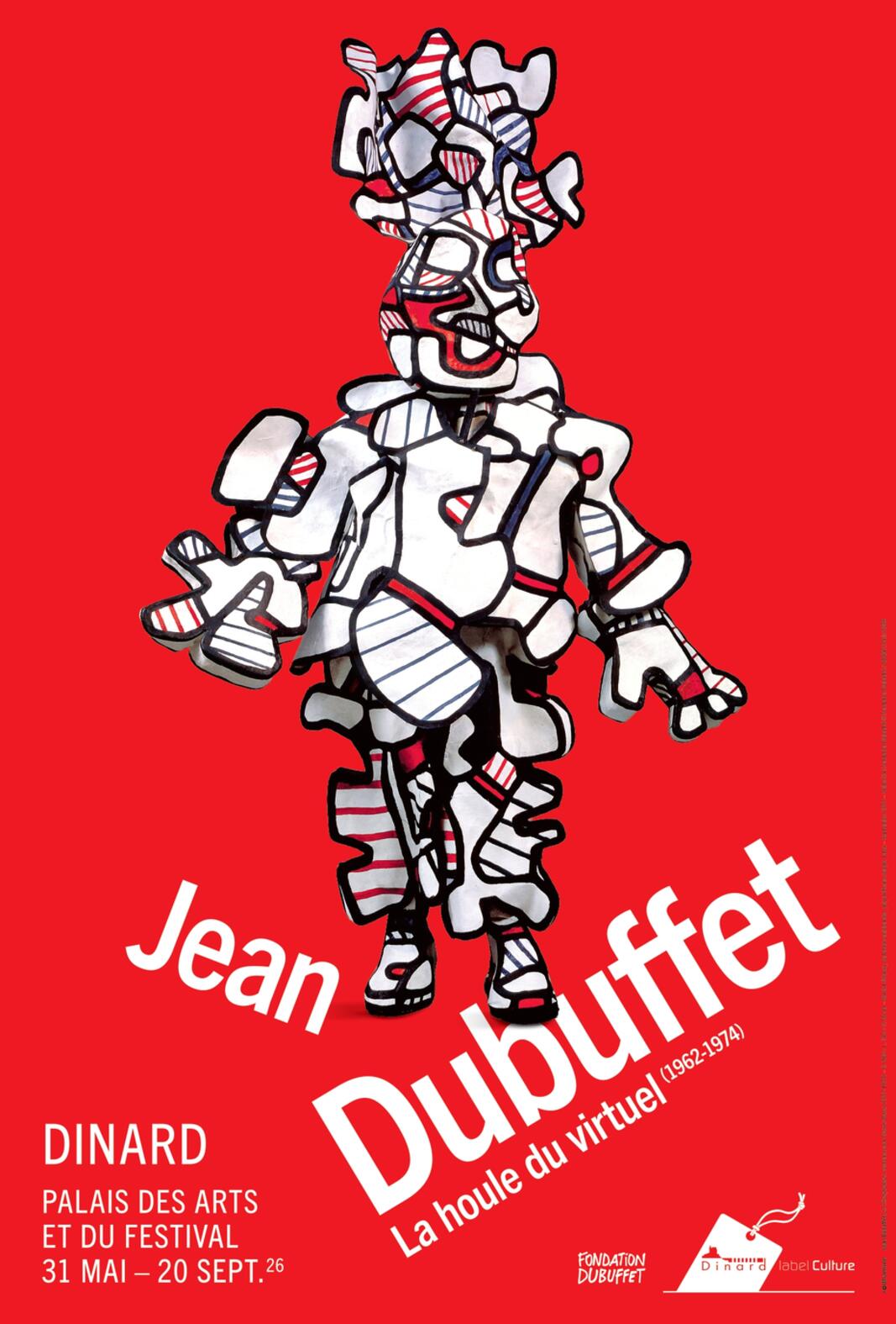 Exposition Jean Dubuffet. La houle du virtuel (1962-1974)
