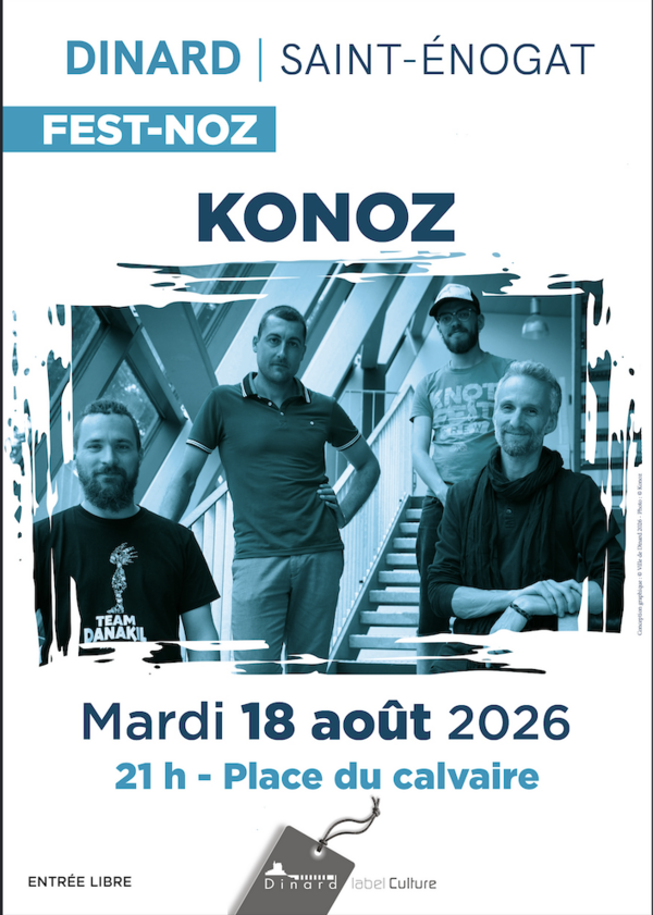 Le Fest-Noz de Saint-Énogat revient avec le groupe Konoz, mardi 18 août 