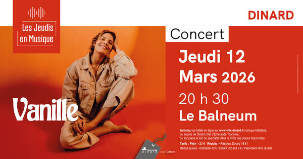 Les Jeudis en Musique : Vanille
