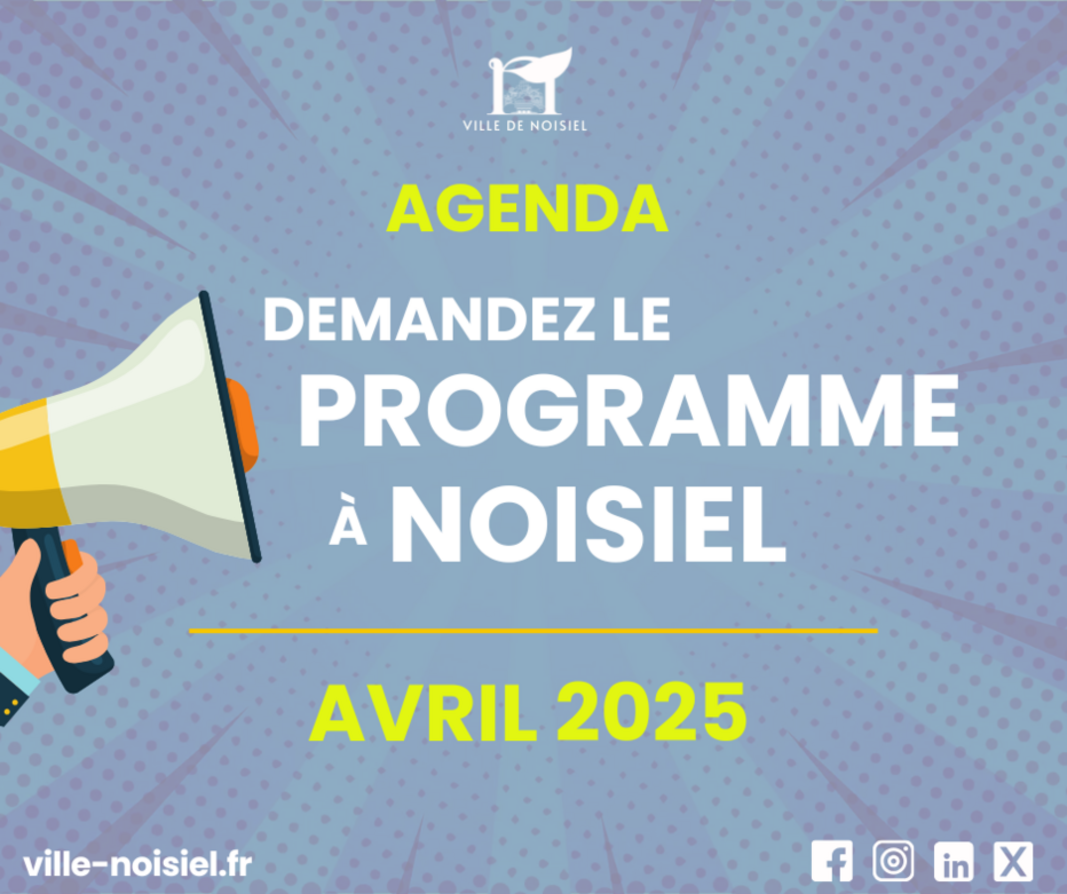 Agenda : demandez le programme à Noisiel ! Agenda : demandez le programme à Noisiel !