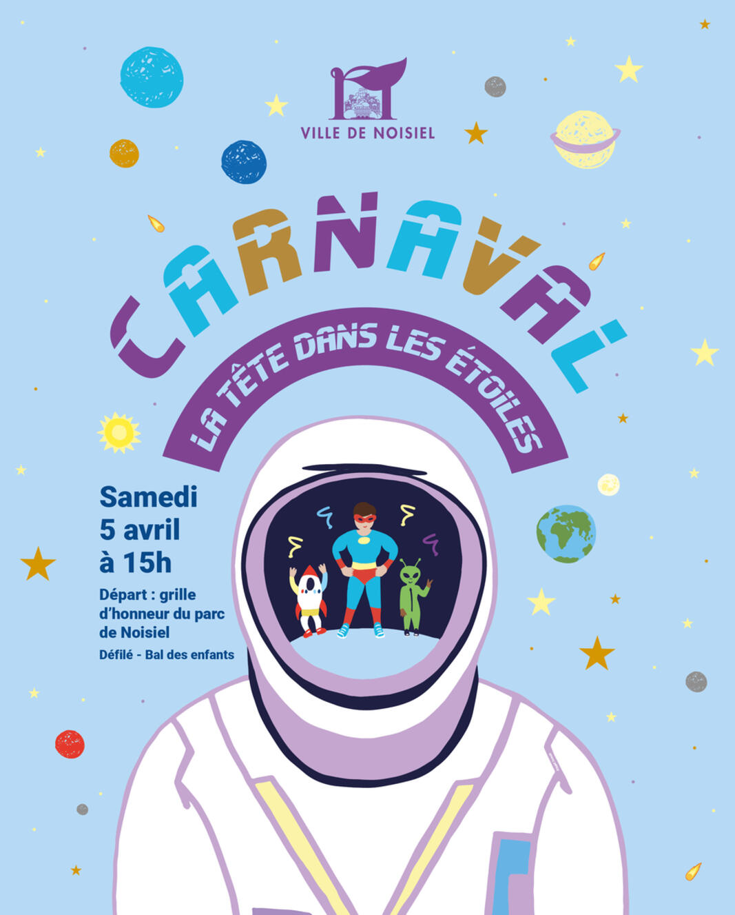 Le Carnaval de Noisiel approche à grands pas ! Le Carnaval de Noisiel approche à grands pas !