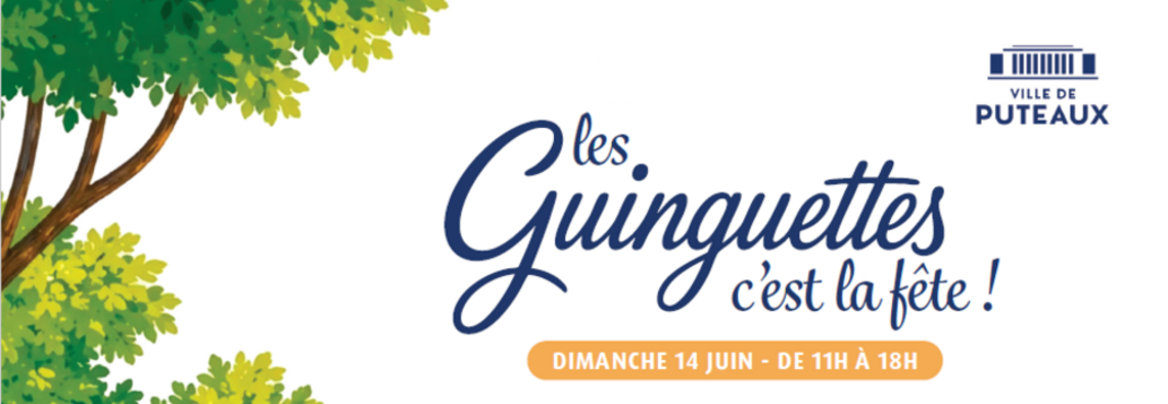 Les Guinguettes c’est la fête le 14 juin à Puteaux !