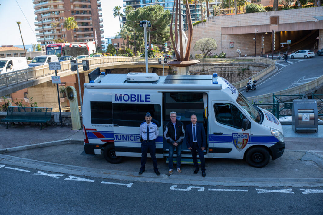 Premier poste de police mobile à Roquebrune-Cap-Martin
