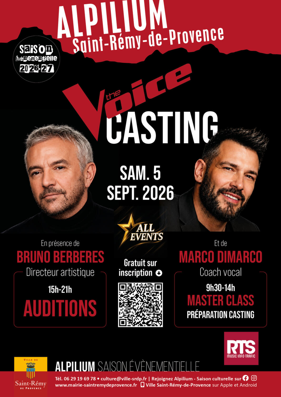 Conférence de presse | The Voice à St-Rémy-de-Provence