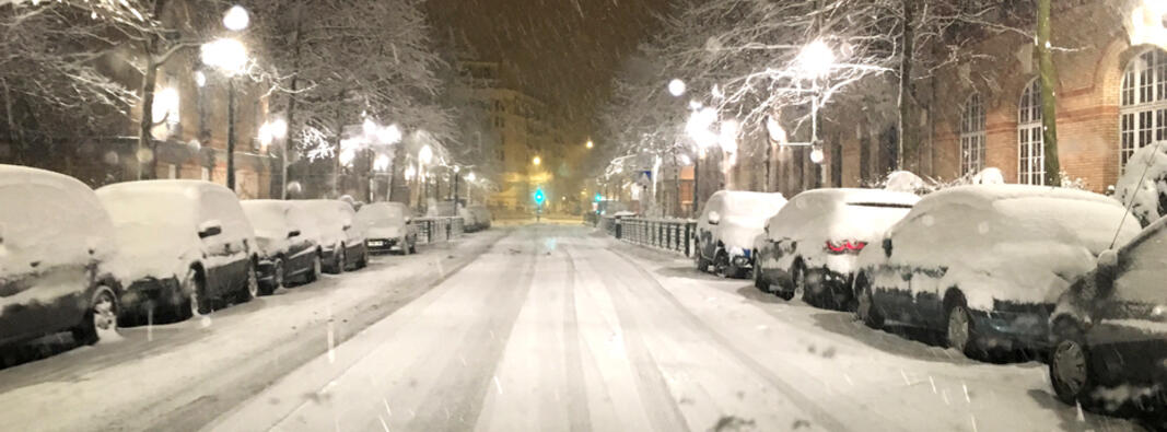 Chutes de neige : la ville est prête