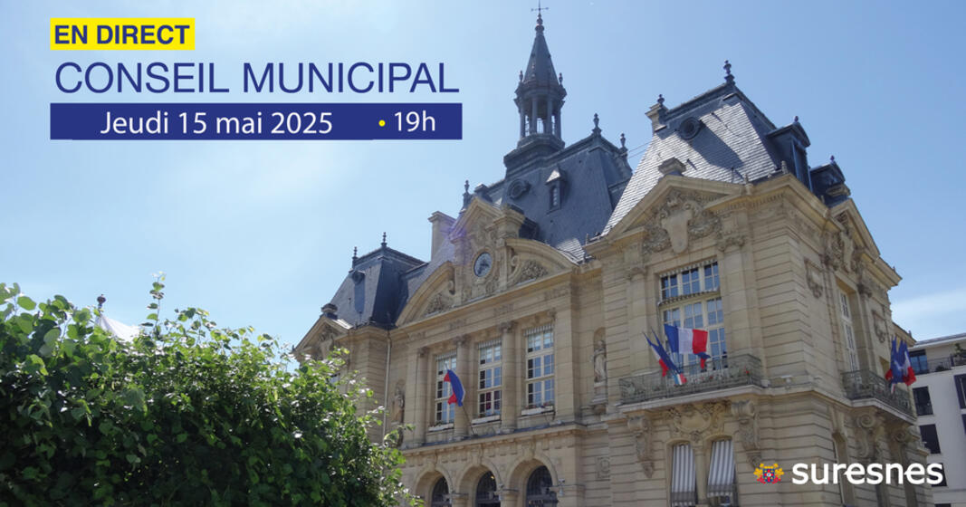 Conseil municipal du jeudi 15 mai Conseil municipal du jeudi 15 mai