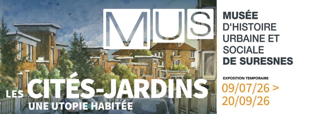 Vernissage de l'exposition Les cités-jardins, une utopie habitée 