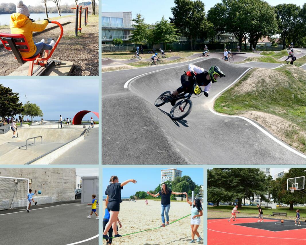 Saint-Nazaire, véritable terrain de jeux de plein air Saint-Nazaire, véritable terrain de jeux de plein air