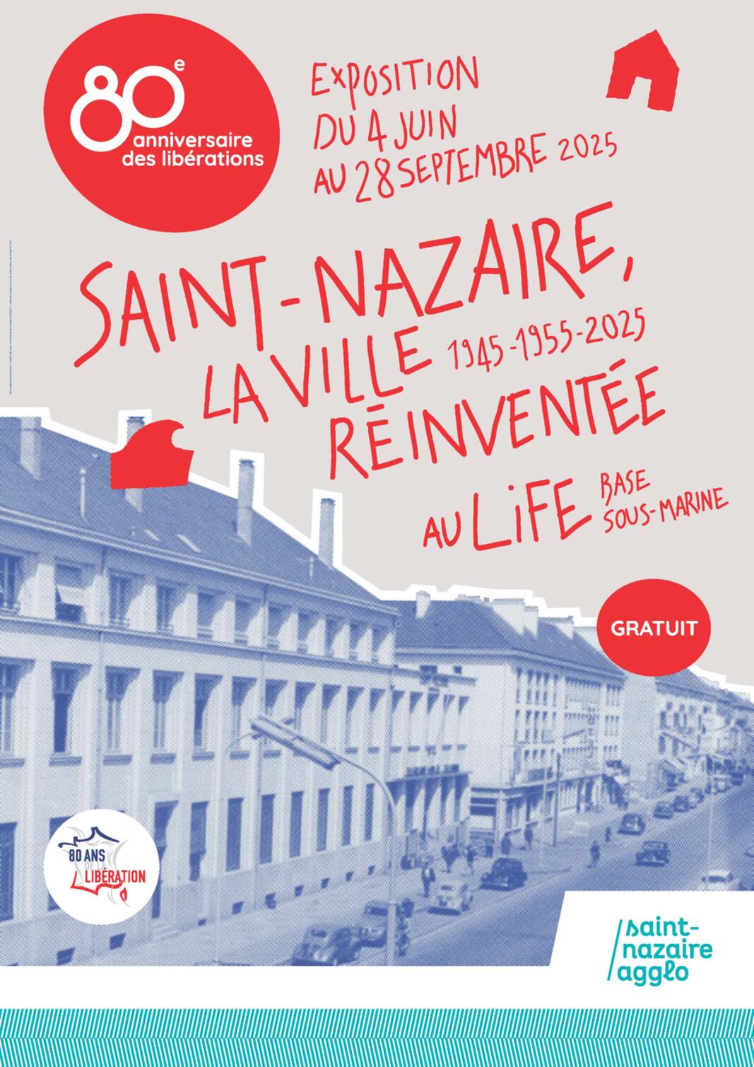 Vernissage de l’exposition “Saint-Nazaire, la ville réinventée 1945-1955-2025” Vernissage de l’exposition “Saint-Nazaire, la ville réinventée 1945-1955-2025”