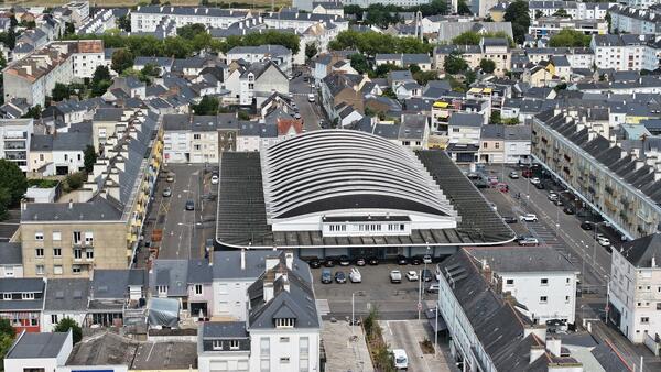 Halles de Saint-Nazaire : lancement d’une nouvelle phase de réhabilitation de la façade nord