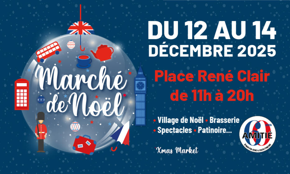 Marché de Noël d'Épinay-sur-Seine 2025