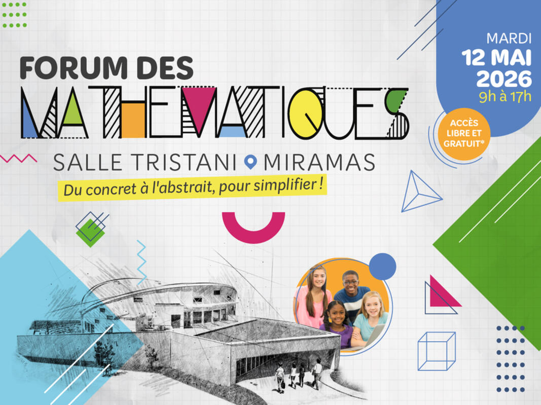 Miramas, terre de sciences, accueille le Forum des mathématiques du Sud