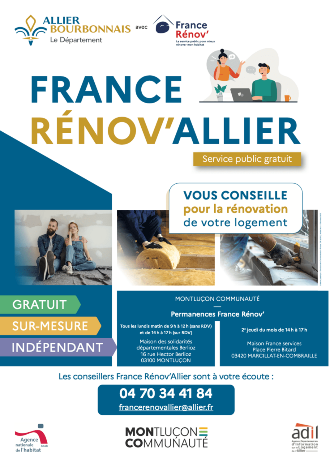 MONTLUÇON COMMUNAUTÉ S’ENGAGE DANS LA MISE EN OEUVRE DU PACTE TERRITORIAL FRANCE RÉNOV