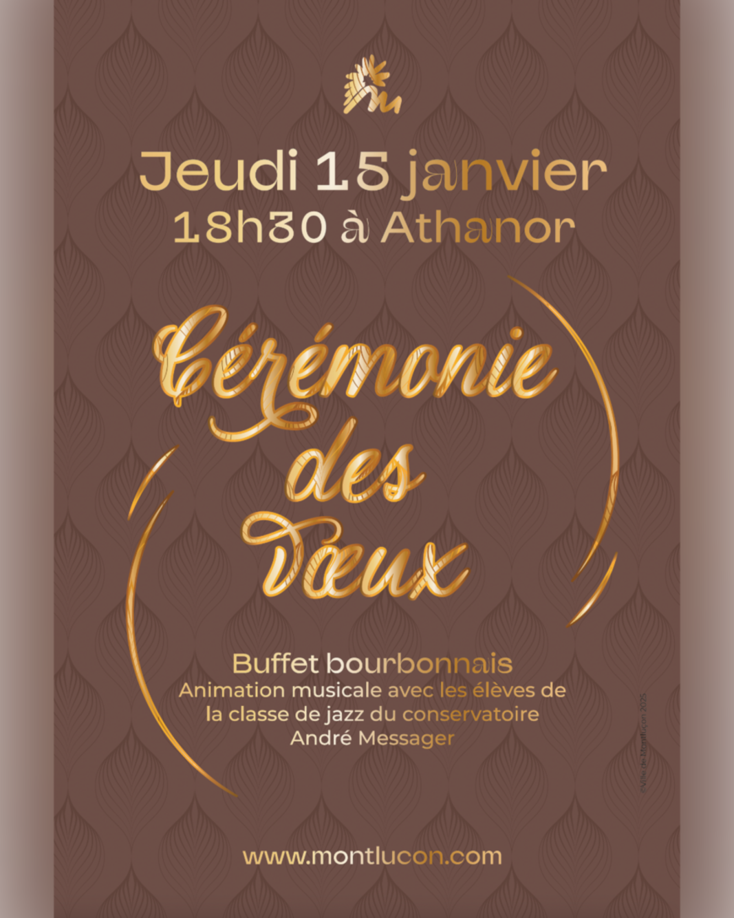  CÉRÉMONIE DES VŒUX 2026 DE LA VILLE DE MONTLUÇON