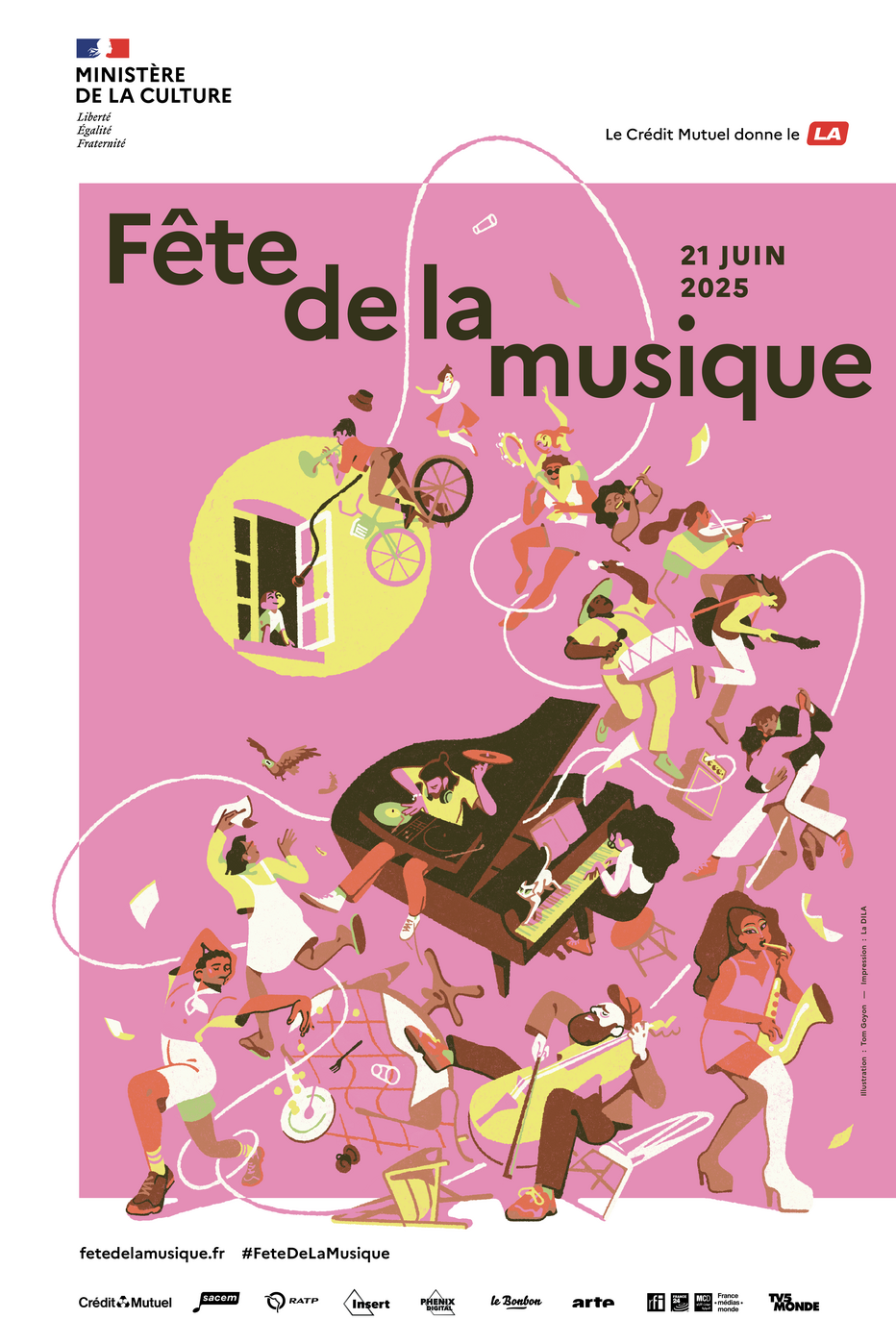 FÊTE DE LA MUSIQUE 2025 : APPEL À MUSICIENS FÊTE DE LA MUSIQUE 2025 : APPEL À MUSICIENS