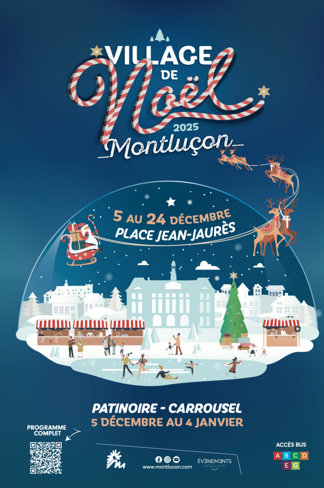 LANCEMENT DES ILLUMINATIONS & OUVERTURE DU VILLAGE DE NOËL 2025