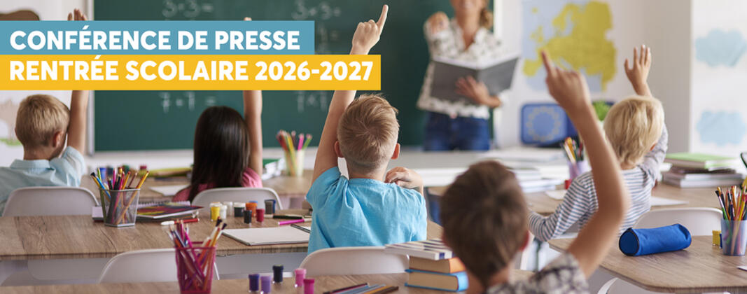 Rentrée scolaire 2026 - 2027