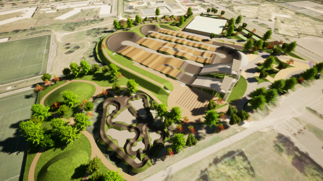 Une piste de BMX Race Internationale construite à Troyes